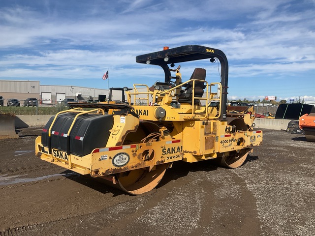 Sakai SW850 Double Drum Roller