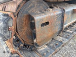 Undercarriage with Left Track Tensioner