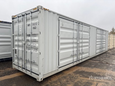 2026 40 ft High Cube Multi-Door Contenedor de almacenamiento