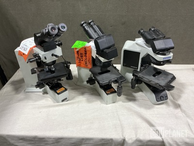 (3) Olympus Optical BX40F-3 Microscopes