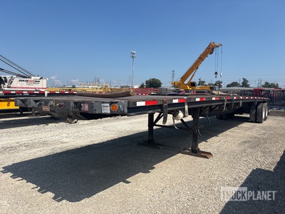 2008 Fontaine VFT-1-8045SLK 45 ft T/A Flatbed Trailer