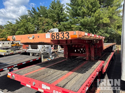 2008 Transcraft DTL-3000 48 ft T/A مقطورة سطح السفينة