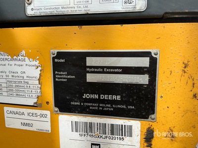 2019 John Deere 345G LC Pelle Hydraulique sur Chenilles