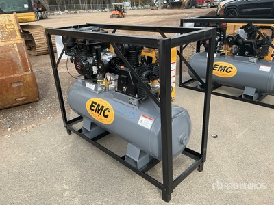 2026 EMC GAC60 24.4 cfm Skid-Mounted 60 gal Air Compressor (Unused)