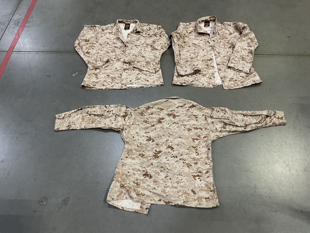 (127) Camouflage Blouses