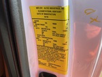 General Appearance with Motor Vehicle Safety Standards Label