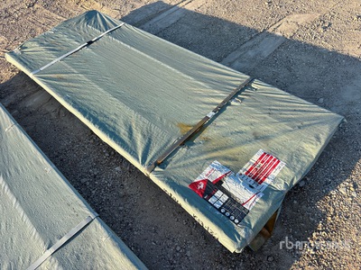 Quantity of (50) 2026 SDLGCSS 8 ft Galvanized Corrugated Steel Panels (Unused)