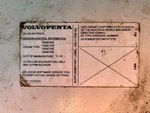 Engine with Emission Certification Label