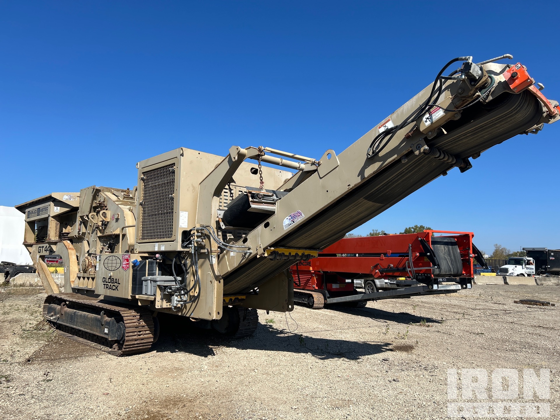 KPI GT440CC Tracked Impact Crusher Plant