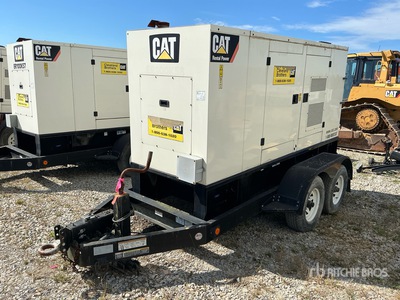 2012 Cat XQ100 100 kW Mobile Generador