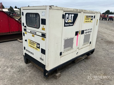 2013 Cat XQ-30 27 kW Skid-Mounted Generator