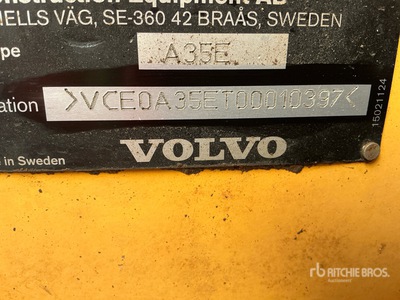 2008 Volvo A35E Articulated Dump Truck