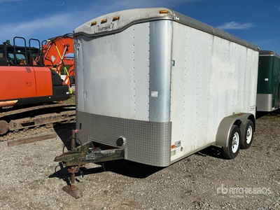 2006 Haulmark 14 ft T/A Enclosed Trailer