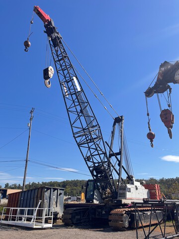 2004 Link-Belt LS238H5 84300 lb Lattice-Boom Crawler Crane 2004 Link-Belt LS238H5 84300 lb Lattice-Boom Crawler Crane