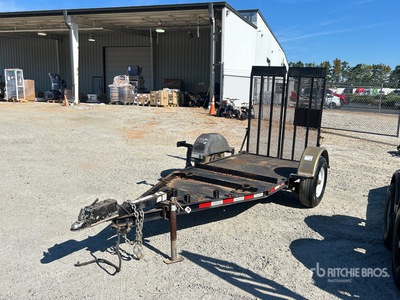 2022 MMDI 7 ft S/A Equipment Trailer