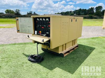 25kW Diesel Generator Set w/ Power Distribution Cord