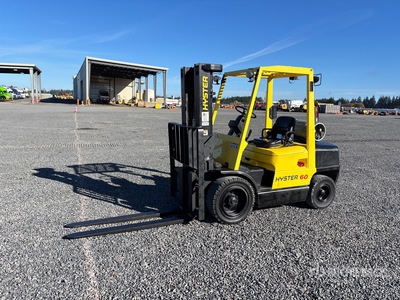 2003 Hyster HX60XM 5750 lb Cushion Tire Forklift