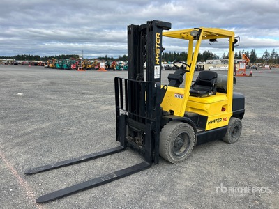 2003 Hyster HX60XM 5750 lb Cushion Tire Wózek widłowy