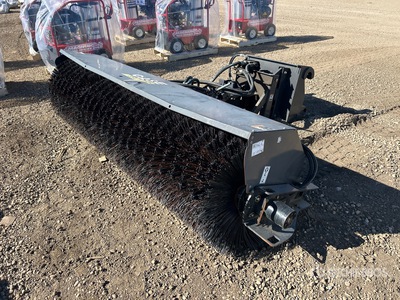 2018 CNH 108 in Q/C Wheel Loader Broom - Fits Case 621G
