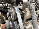 Engine with A/C Compressor