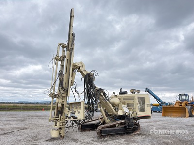 2007 Atlas Copco ECM590 Crawler Mounted Perforadora sobre Orugas / Schietgat boor