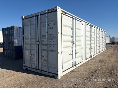 2026 40 ft High Cube Multi-Door Storage Container