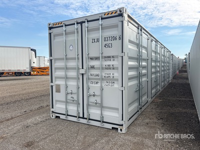 2026 40 ft High Cube Multi-Door Storage Container