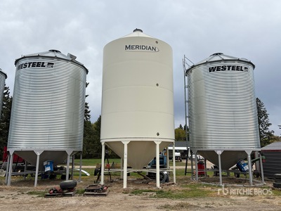 Meridian 1620F +/- 140 t Smooth Wall Hopper Getreidebehälter