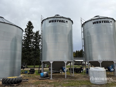 Westeel 1505 +/- 3000 bu 5 Ring Hopper Getreidebehälter