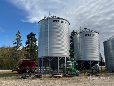 Westeel 2106 +/- 7000 bu 6 Ring Hopper Getreidebehälter