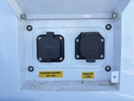 Trailer Chassis with Power Receptacle Functional