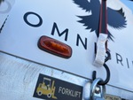 Trailer Chassis with Marker Lights Functional
