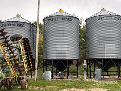 Westeel-Rosco 146 +/- 2300 bu 6 Ring Hopper Getreidebehälter