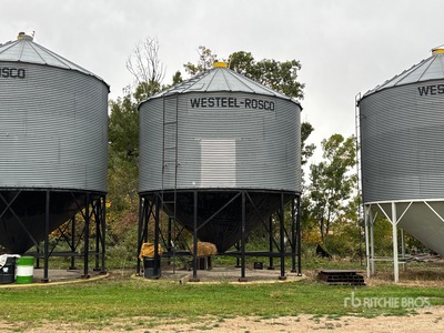 Westeel-Rosco 194 +/- 3200 bu 4 Ring Hopper Getreidebehälter