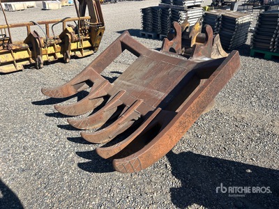 72 in Excavator Rake