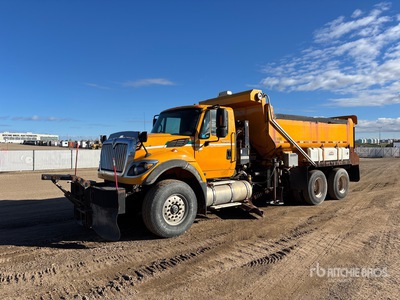 2011 International 7600 6x4 Snow Plow Truck