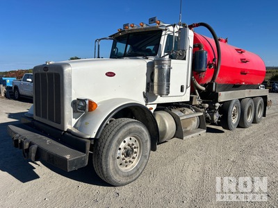 Morocco on 2011 Peterbilt 367 8x4 Camion-citerne à vide