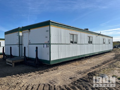 1991 Custom Structures 60 ft x 12 ft Skid-Mounted Camp mobile