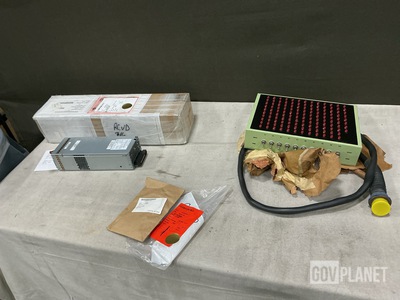 (1) Power Supply Module, (1) Light Lens, (1) Break-Out Box & Assorted Items