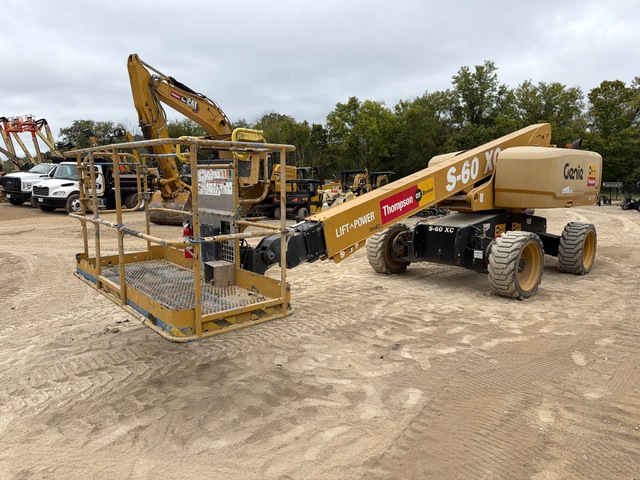 2019 Genie S-60 XC 4WD Diesel Telescopic Boom Lift 2019 Genie S-60 XC 4WD Diesel Telescopic Boom Lift