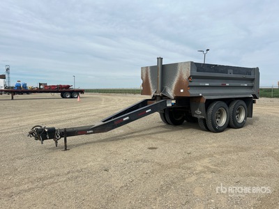 2007 Renn SL1400 14 ft T/A Pup Dump Trailer