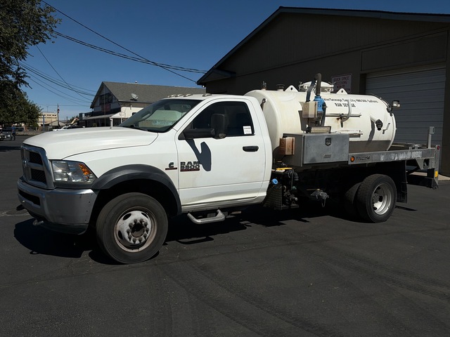 2017 Ram 5500 4x4 Portable Restroom Service Truck