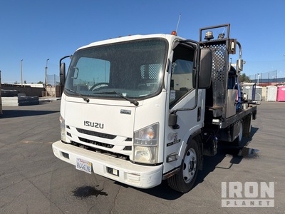 2019 Isuszu 4x2 Liftgate Camion limpiador de alcantarilla