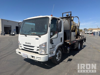 2019 Isuzu NPR NPR 4x2 Liftgate Camion limpiador de alcantarilla