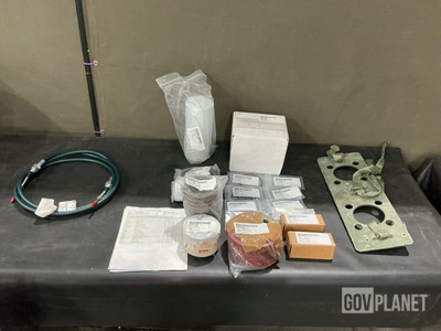 (5) Push-Pull Control Assemblies, (5) Bracket Assemblies & Assorted Items