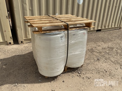 (4) Plastic Storage Drums