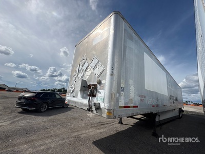 2002 Wabash 53 ft x 102 in T/A Van Trailer