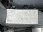 Engine with Emission Label