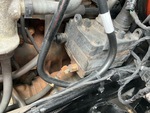 Engine with Air Compressor