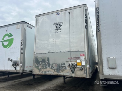 2010 Utility VS2DX 53 ft x 102 in T/A Van Trailer